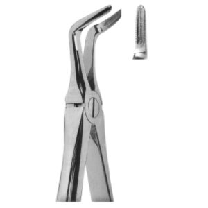 Premium Extracting Forceps (English Pattern) – High-Grade Stainless Steel for Precise Dental Extractions – Fig. 46L (Lower Roots)