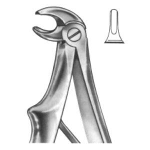 Extracting Forceps for Children – English Pattern | Precision Pediatric Dental Forceps for Safe Tooth Removal – Fig. 5 (Lower Incisors)