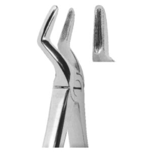 Premium Extracting Forceps (English Pattern) – High-Grade Stainless Steel for Precise Dental Extractions - Fig. 515 (Upper Roots)