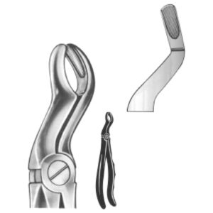 Relax Type Extracting Forceps – High-Precision Stainless Steel Instruments for Comfortable Dental Extractions – Fig. 67 A (Upper Wisdoms)
