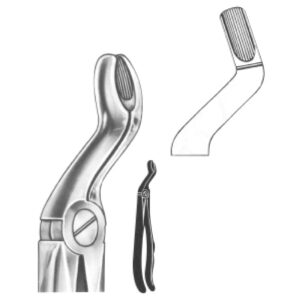 Relax Type Extracting Forceps – High-Precision Stainless Steel Instruments for Comfortable Dental Extractions – Fig. 67 (Upper Wisdoms)