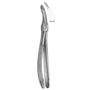 Premium Extracting Forceps (English Pattern) – High-Grade Stainless Steel for Precise Dental Extractions – Fig. 44 (Upper Roots)