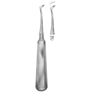 Root Elevator | Precision Dental Elevator for Atraumatic Root Loosening and Tooth Extraction Assistance – Cryer Fig. 1
