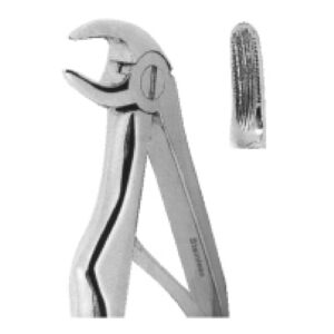 Extracting Forceps for Children – Klein Pattern | Pediatric Dental Forceps with Enhanced Grip & Precision – Fig. 7 (Lower Roots)