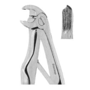Extracting Forceps for Children – Klein Pattern | Pediatric Dental Forceps with Enhanced Grip & Precision – Fig. 6 (Lower Molars)