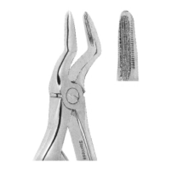 Extracting Forceps for Children – Klein Pattern | Pediatric Dental Forceps with Enhanced Grip & Precision - Fig. 4 (Lower Roots)