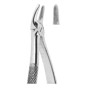 Extracting Forceps for Children – English Pattern | Pediatric Dental Forceps for Safe & Precise Tooth Extractions – Fig. 305 (Upper Incisors & Roots)