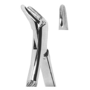 Extracting Forceps – American Pattern | Durable Dental Forceps with Serrated Handles for Superior Grip & Precision – Fig. 151 (Upper Incisors, Premolars, Roots)