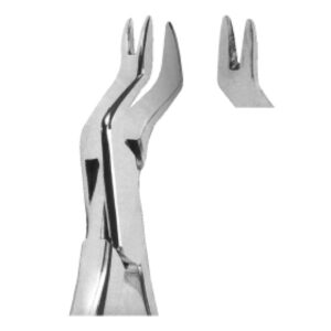 Extracting Forceps – American Pattern | Durable Dental Forceps with Serrated Handles for Superior Grip & Precision – Fig. 88R (Upper Molars, Right)