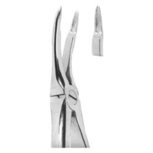 Extracting Forceps with Anatomically Shaped Handle | Ergonomic Dental Forceps for Precision & Comfort – Fig. 349 (Upper Roots)