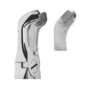 Extracting Forceps with Anatomically Shaped Handle | Ergonomic Dental Forceps for Precision & Comfort – Fig. 79 (Lower Third Molars)