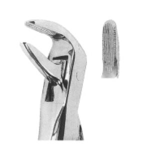Extracting Forceps with Anatomically Shaped Handle | Ergonomic Dental Forceps for Precision & Comfort - Fig. 74 (Lower Roots)
