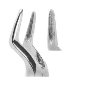 Extracting Forceps with Anatomically Shaped Handle | Ergonomic Dental Forceps for Precision & Comfort – Fig. 51A (Upper Roots)