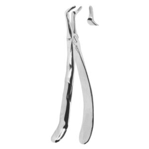 Extracting Forceps with Anatomically Shaped Handle | Ergonomic Dental Forceps for Precision & Comfort – Fig. 45 (Lower Roots)