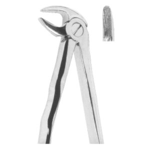 Extracting Forceps with Anatomically Shaped Handle | Ergonomic Dental Forceps for Precision & Comfort – Fig. 33 (Lower Roots)