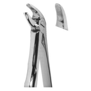 Extracting Forceps with Anatomically Shaped Handle | Ergonomic Dental Forceps for Precision & Comfort – Fig. 4 (Lower Incisors & Canines)