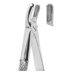 Extracting Forceps – Mead Pattern | Heavy-Duty Stainless Steel Forceps for Precise Dental Extractions – Fig. 2 (Upper Molars)