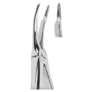 Premium Extracting Forceps (English Pattern) – High-Grade Stainless Steel for Precise Dental Extractions – Fig. 349 (Upper Roots)