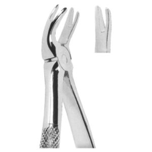 Premium Extracting Forceps (English Pattern) – High-Grade Stainless Steel for Precise Dental Extractions – Fig. 166