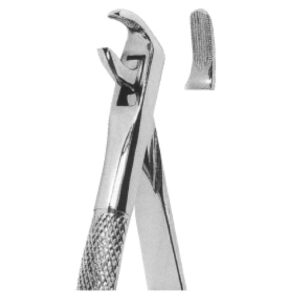 Premium Extracting Forceps (English Pattern) – High-Grade Stainless Steel for Precise Dental Extractions – Fig. 75 (Lower Canines & Premolars)